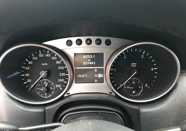 Mercedes-Benz ML cena 56500 przebieg: 257441, rok produkcji 2010 z Sieradz małe 29